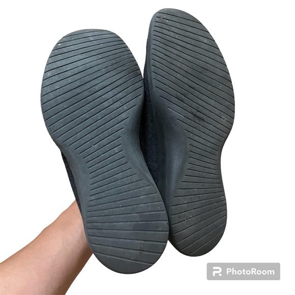 Allbirds Sneakers Women Sz 9 Wool Runners Black/Gray - Picture 5 of 5